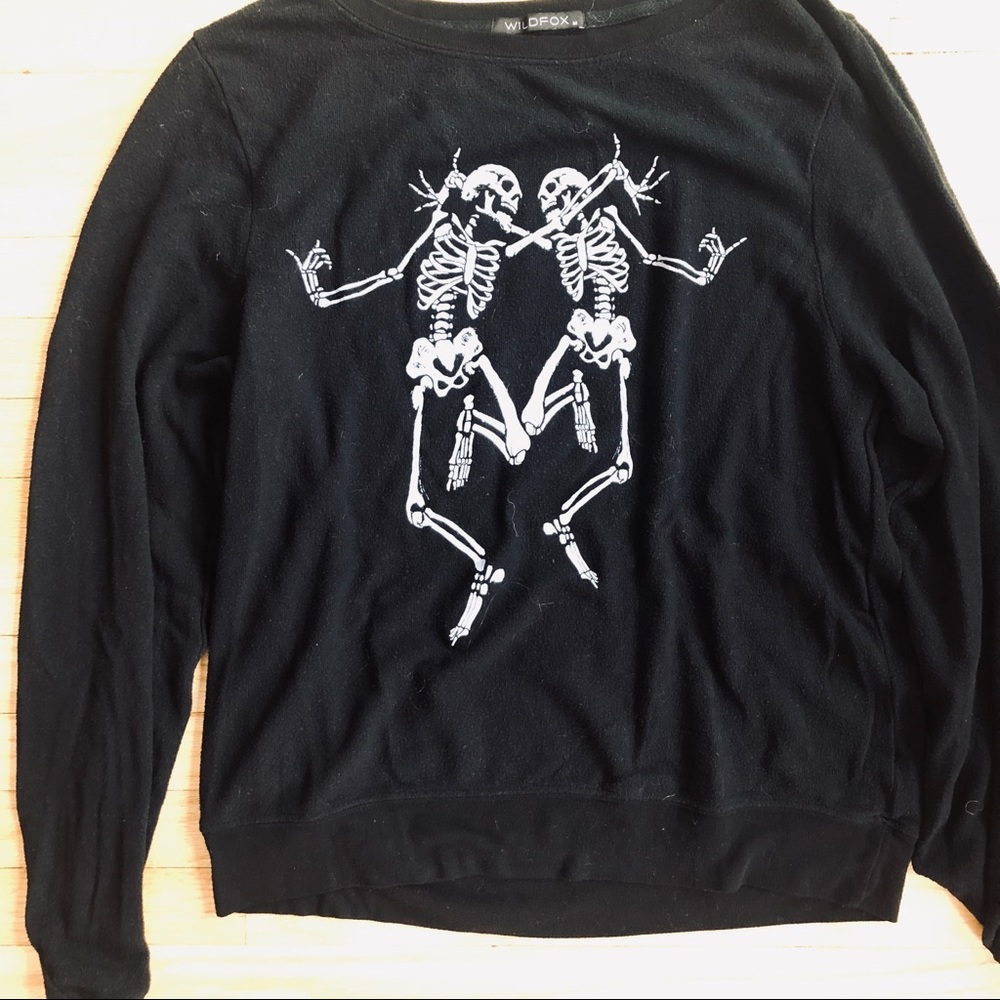 Wildfox dancing skeleton BBJ